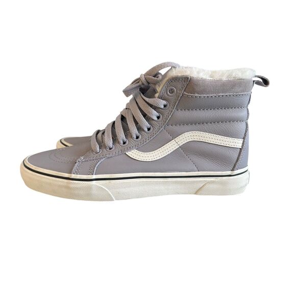 Vans Sk8-HI All Weather MTE Leather/Lilac Gray M 7.5/W 9 - Picture 3 of 8